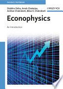 Econophysics An Introduction 1st Edition Sinha Sitabhra Chatterjee