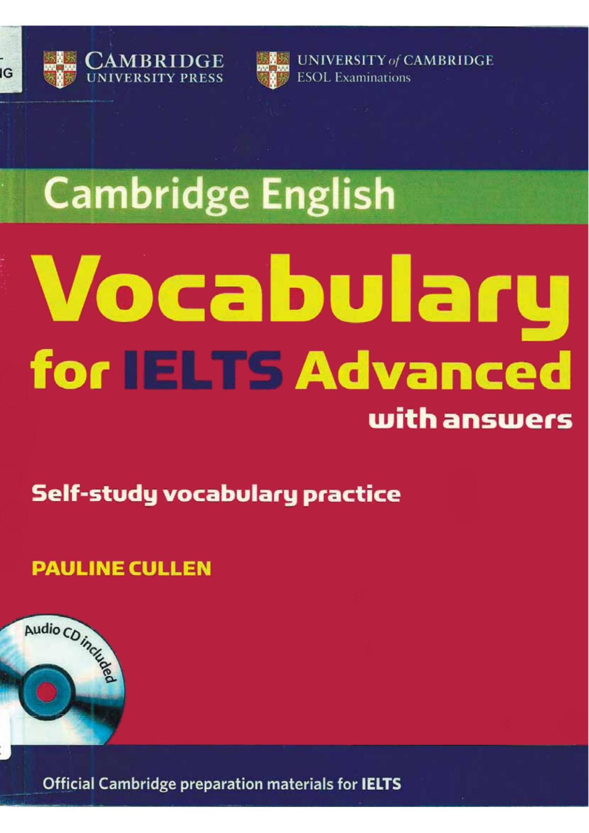 Cambridge Vocabulary For Ielts Advanced Pauline Cullen