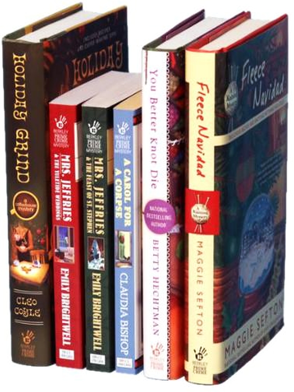 Prime Crime Holiday Bundle Cleo Coyle Maggie Sefton Emily Brightwell Claudia Bishop Betty Hechtman