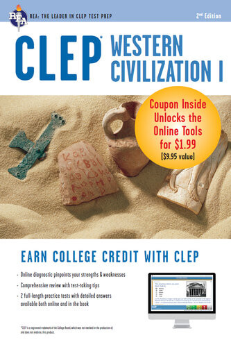 Clep Western Civilization I With Online Practice Exams Clep Test Preparation Robert M Ziomkowski
