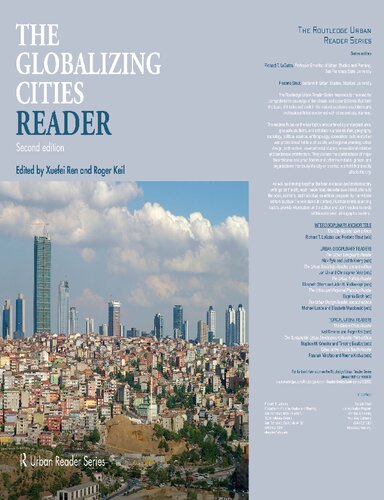 The Globalizing Cities Reader 2nd Edition Xuefei Ren Roger Keil