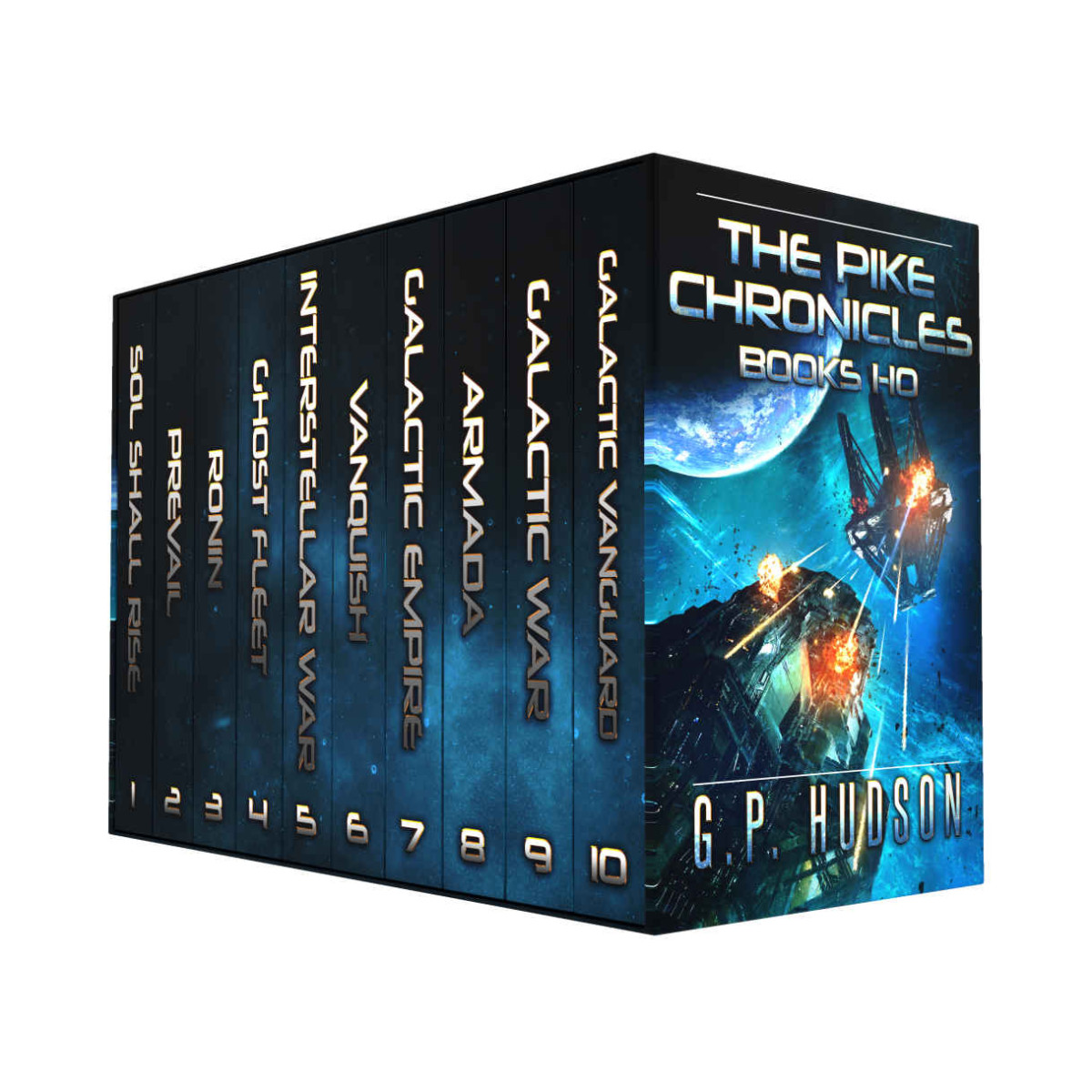 The Pike Chronicles Box Set Books 110 Military Science Fiction Action Adventure Kindle Gp Hudson