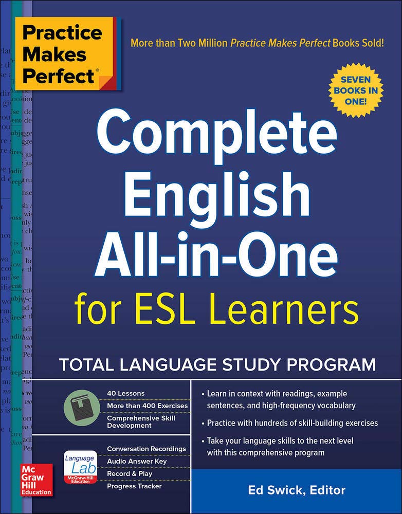 Practice Makes Perfect Complete English Allinone For Esl Learners Ed Swick
