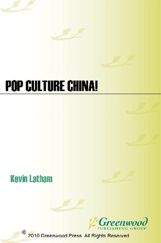 Pop Culture China Media Arts And Lifestyle Kevin Latham