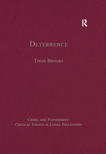 Deterrence Thom Brooks