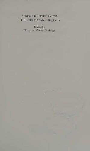 East And West The Making Of A Rift In The Church From Apostolic Times Until The Council Of Florence Oxford History Of The Christian Church 1st Edition Henry Chadwick
