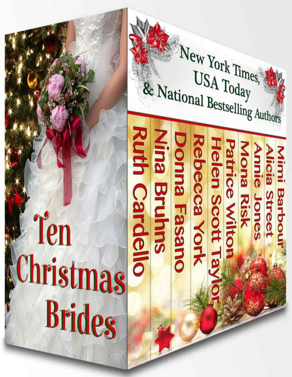 Ten Christmas Brides Boxed Set Cardello Ruth Bruhns Nina Fasano