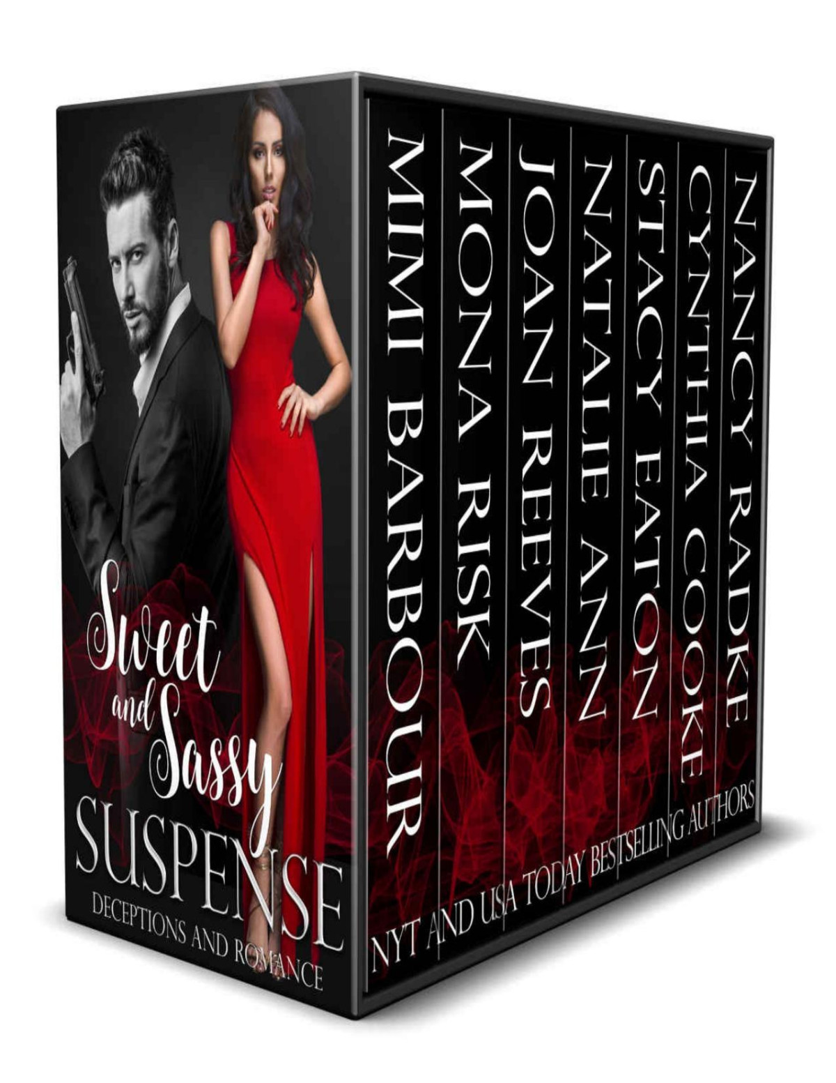 Sweet And Sassy Suspense Deceptions And Romance Mimi Barbour Mona Risk Joan Reeves Natalie Ann Cynthia Cooke Stacy Eaton Nancy Radke Barbour