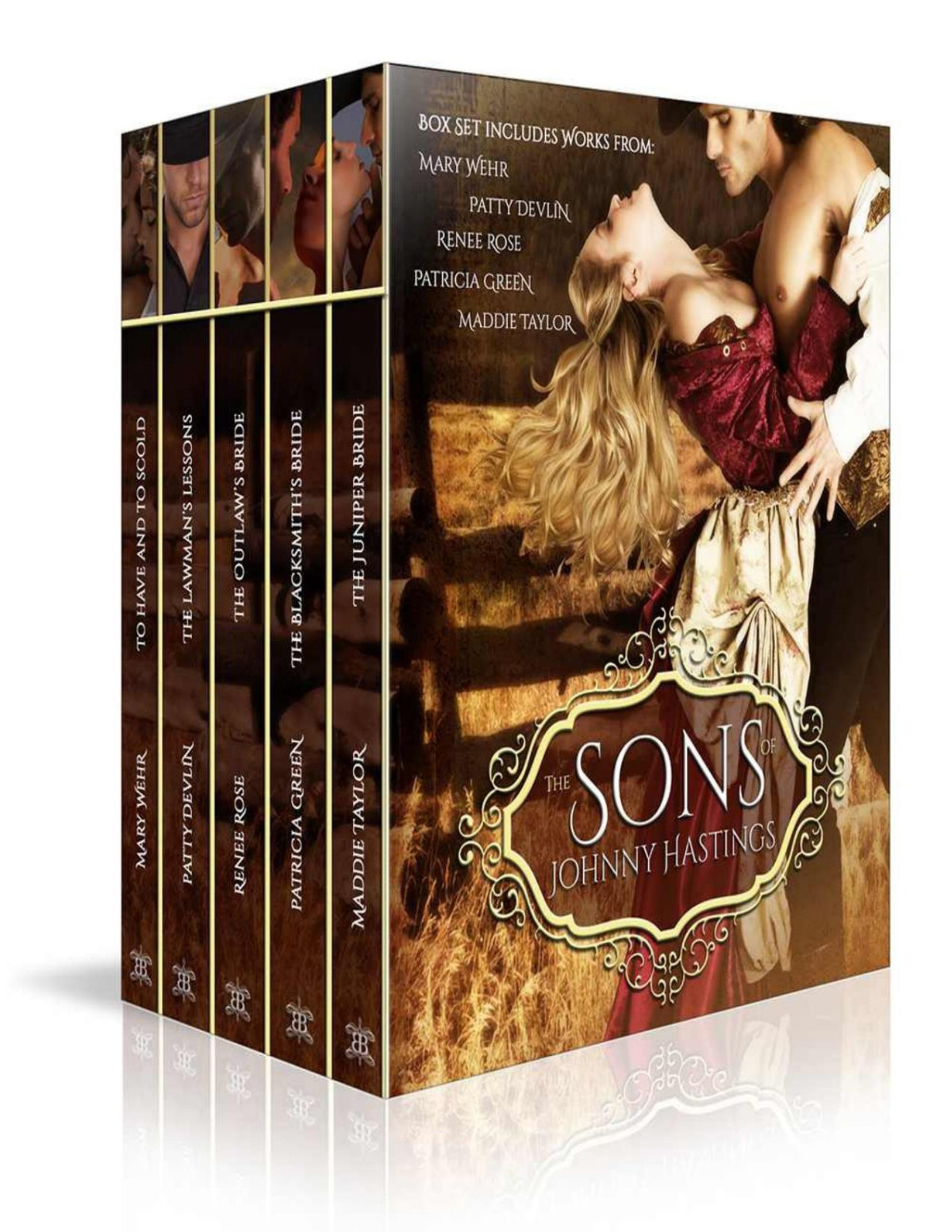 The Sons Of Johnny Hastings Box Set Patty Devlin Patricia Green Renee Rose Maddie Taylor Mary Wehr Devlin