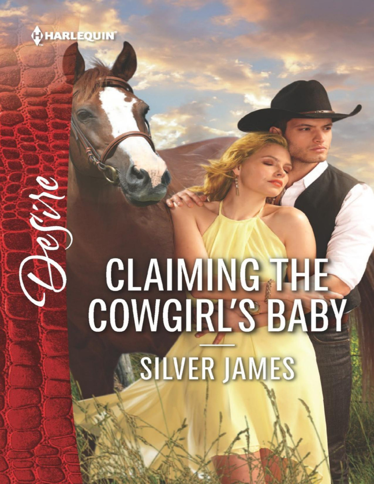 Claiming The Cowgirls Baby Silver James