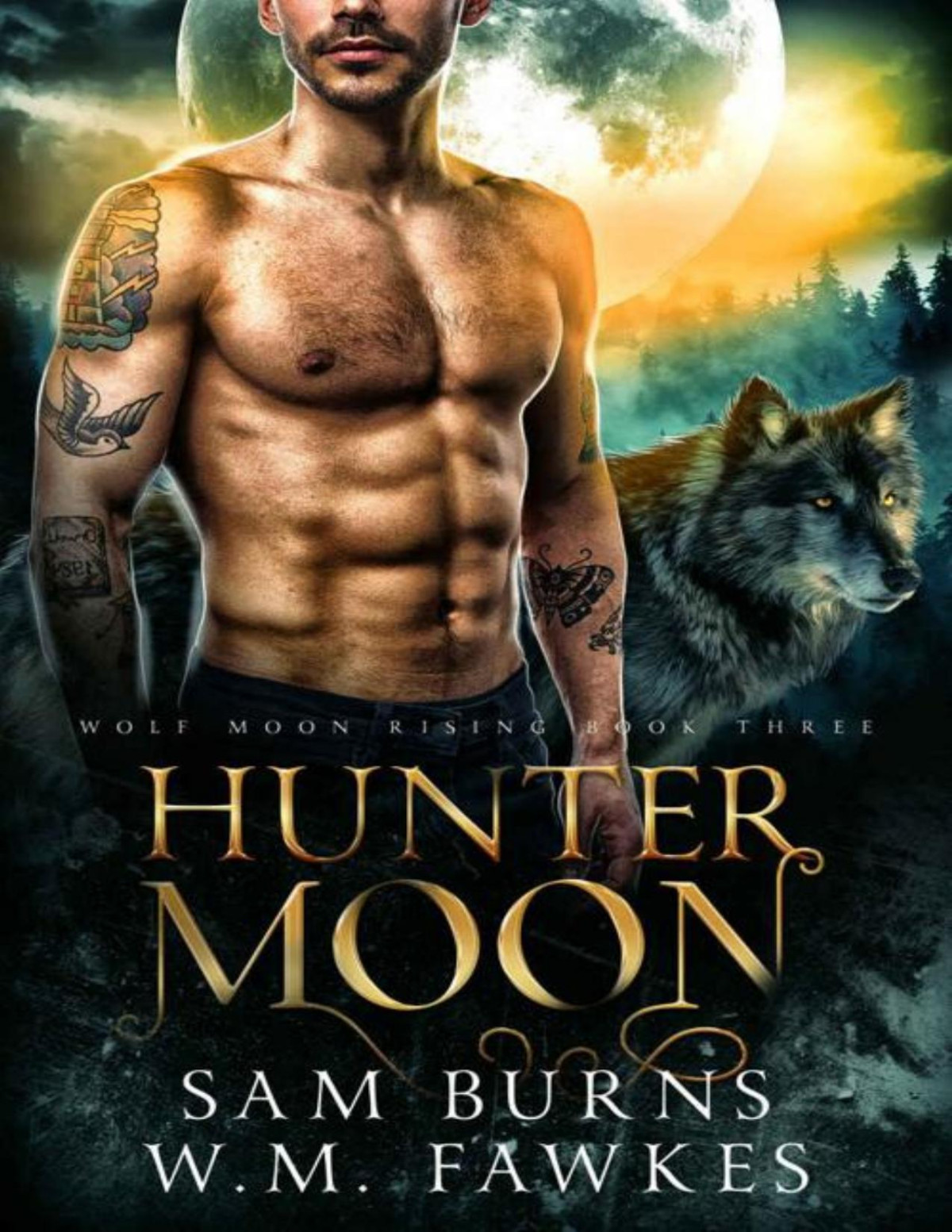 Hunter Moon Wolf Moon Rising Book 3 Sam Burns Wm Fawkes Burns