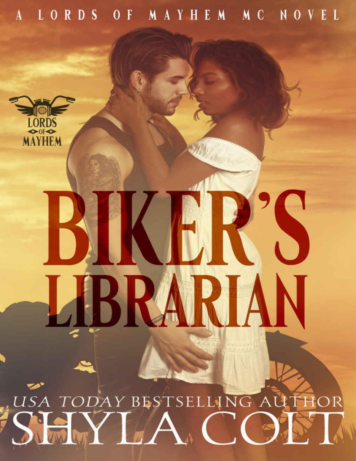 Bikers Librarian Lords Of Mayhem Book 1 1st Edition Shyla Colt Colt