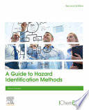 A Guide To Hazard Identification Methods 2nd Edition Crawley