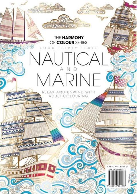 Harmony Of Colour 33 Nautical And Marine 1st Edition Nuclear Media