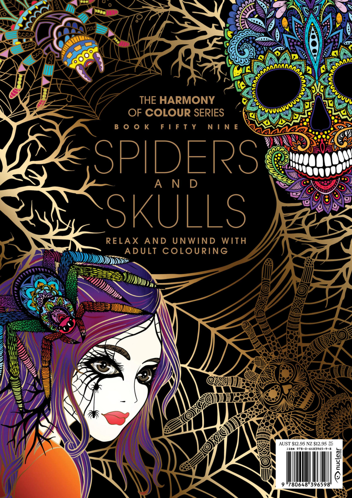 Harmony Of Colour 59 Spiders And Skulls 1st Edition Nuclear Media
