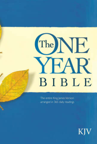 The One Year Bible King James Version Kjv Anonymous