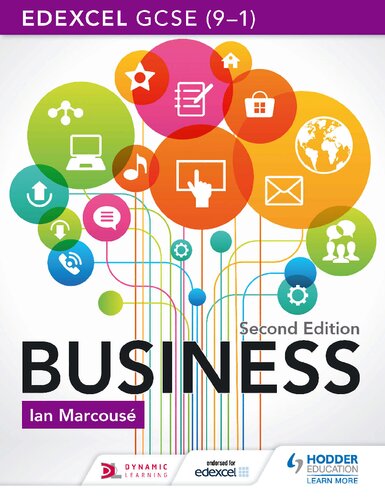Edexcel Gcse 91 Business Second Edition Ian Marcouse