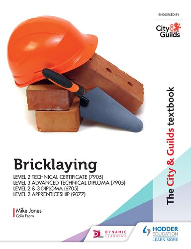 Bricklaying For The Level 2 Apprenticeship Level 2 Technical Certificate Level 3 Advanced Technical Diploma Technical Diploma Mike Jones