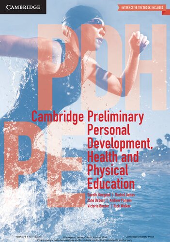 Preliminary Personal Development Health And Physical Education Gareth Hawgood
