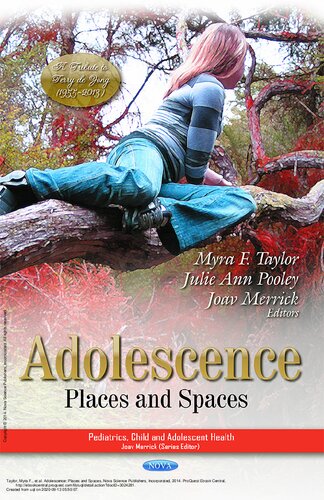 Adolescence Places And Spaces Places Spaces Pediatrics Child And Adolescent Health Uk Ed Taylor M