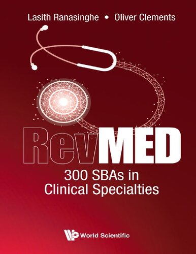 Revmed 300 Sbas In Clinical Specialties 1st Edition Lasith Ranasinghe