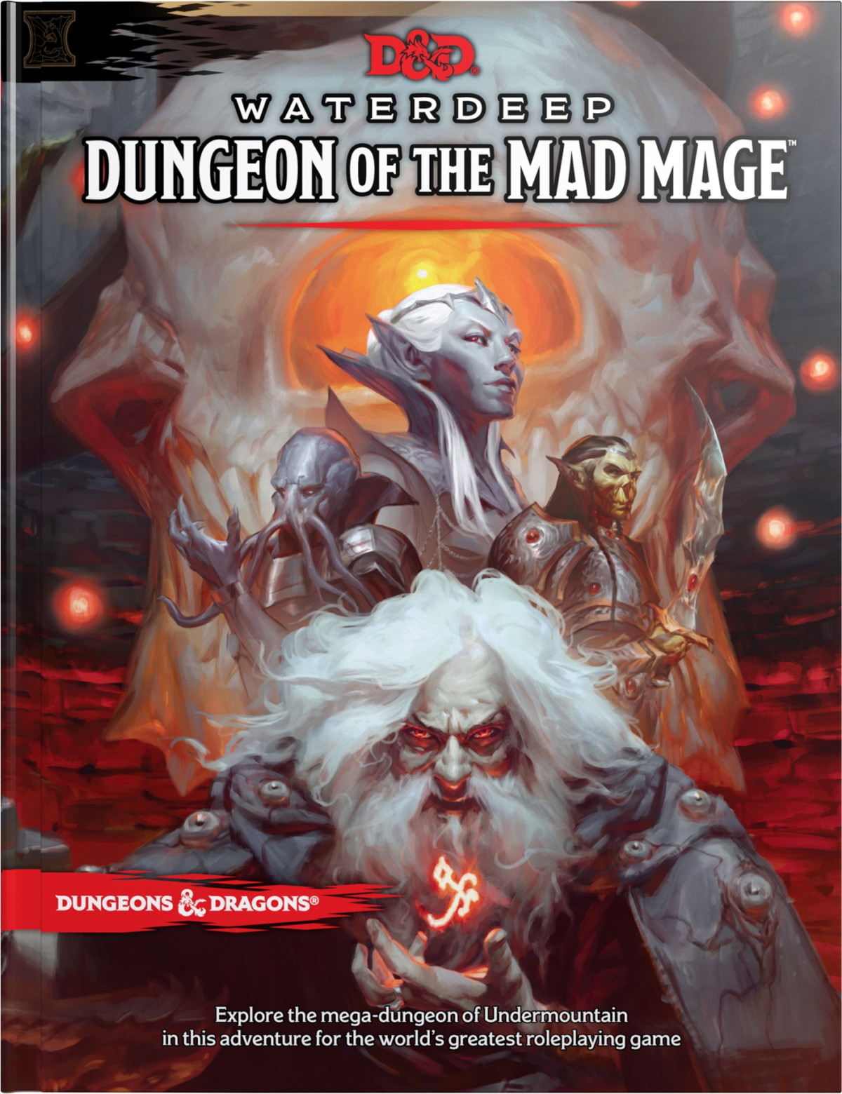 Dungeons Dragons Waterdeep Dungeon Of The Mad Mage Adventure Book Dd Roleplaying Game Illustrated Wizards Rpg Team