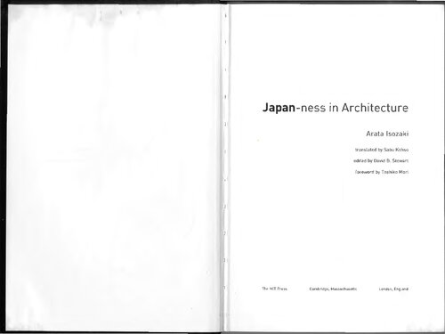 Japanness In Architecture Arata Isozaki