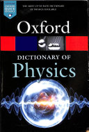 Oxford Dictionary Of Physics 8th Edition Richard Rennie Jonathan Law