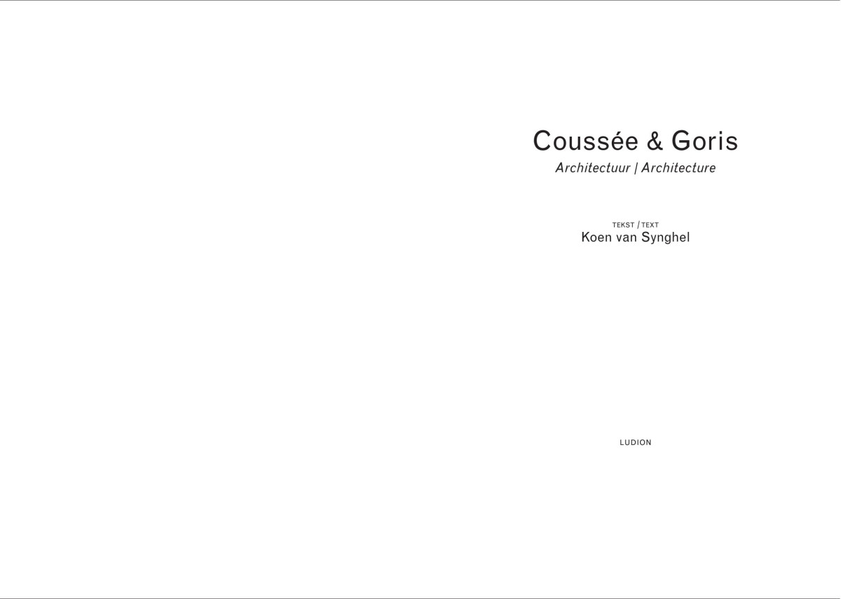 Architecture Koen Van Synghel