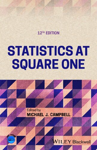 Statistics At Square One 12th Edition Michael J Campbell