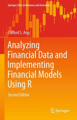 Analyzing Financial Data And Implementing Financial Models Using R 2nd Edition Clifford S Ang