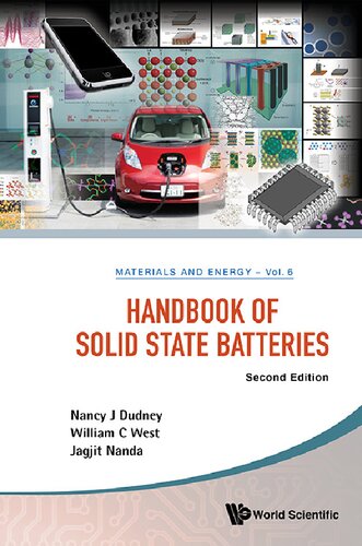 Handbook Of Solid State Batteries 2nd Edition Nancy J Dudney