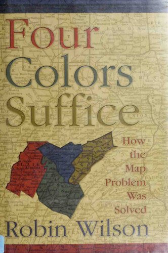 Four Colors Suffice How The Map Problem Was Solved Robin Wilson
