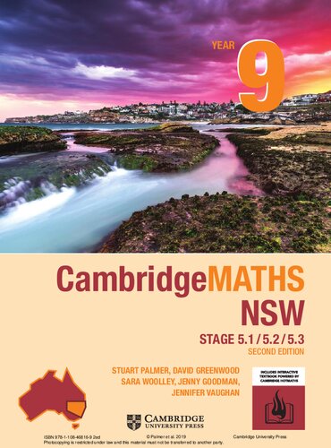 Cambridge Maths Stage 5 Nsw Year 9 515253 2nd Edition Stuart Palmer