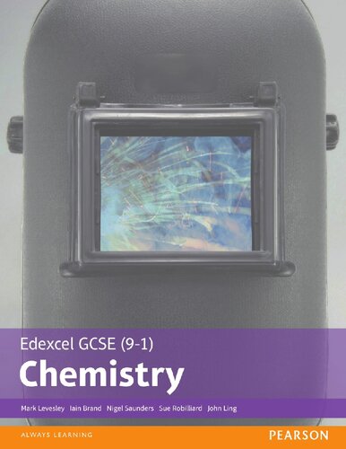 Edexcel Gcse 91 Chemistry Edexcel 91 Gcse Science 2016 1st Edition Mark Levesley
