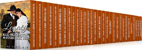 Legacy Mail Order Bride 30story Collection Box Set Hope Sinclair Sinclair