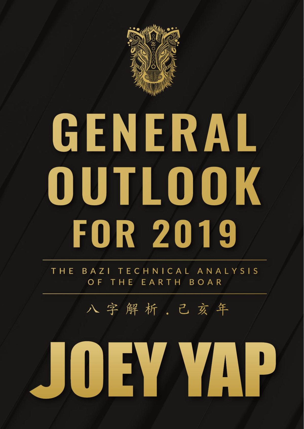 Earth Boar General Outlook Report 2019 Joey Yap