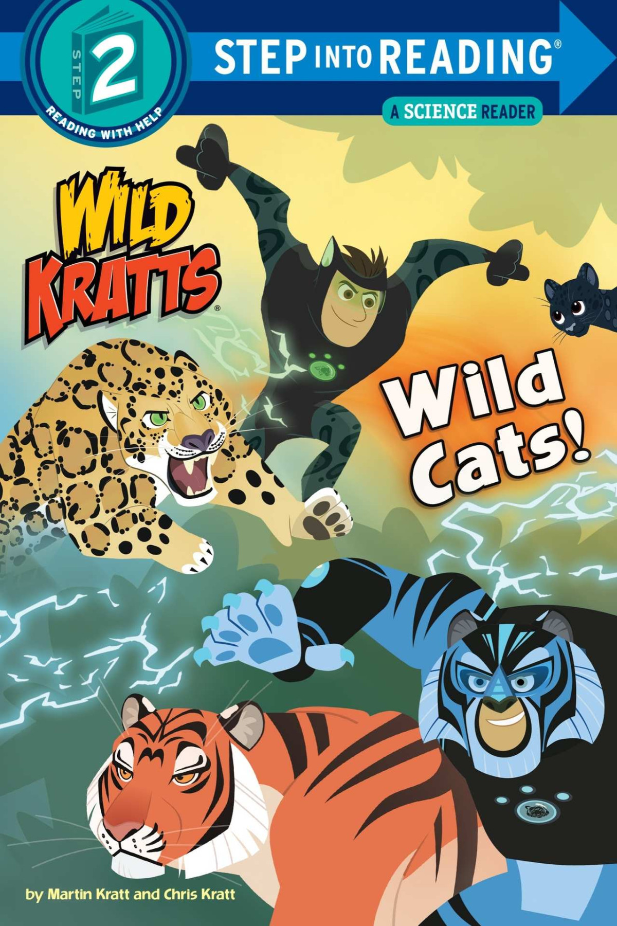 Wild Cats Wild Kratts Step Into Reading Chris Kratt Martin Kratt Kratt