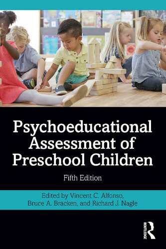 Psychoeducational Assessment Of Preschool Children 5th Edition Vincent C Alfonso