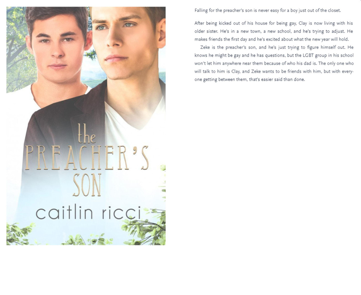 The Preachers Son Caitlin Ricci