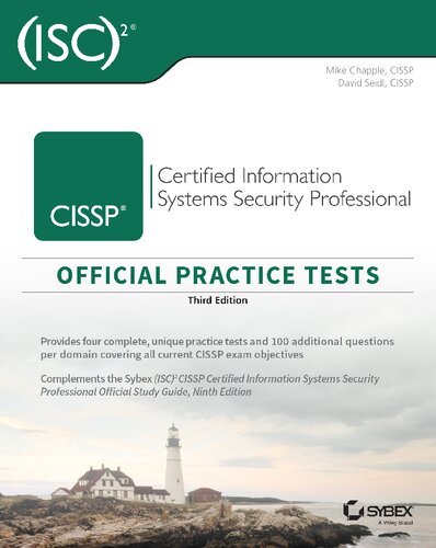 Cissp Official Practice Tests 3rd Edition Chapple Mike