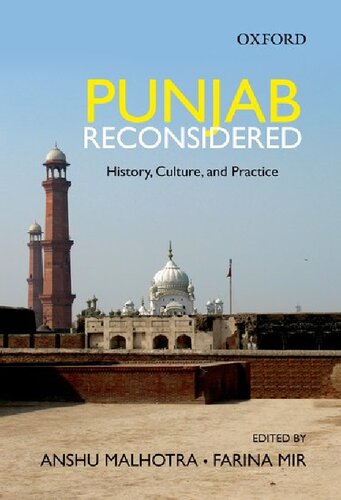 Punjab Reconsidered History Culture And Practice 1st Edition Malhotra