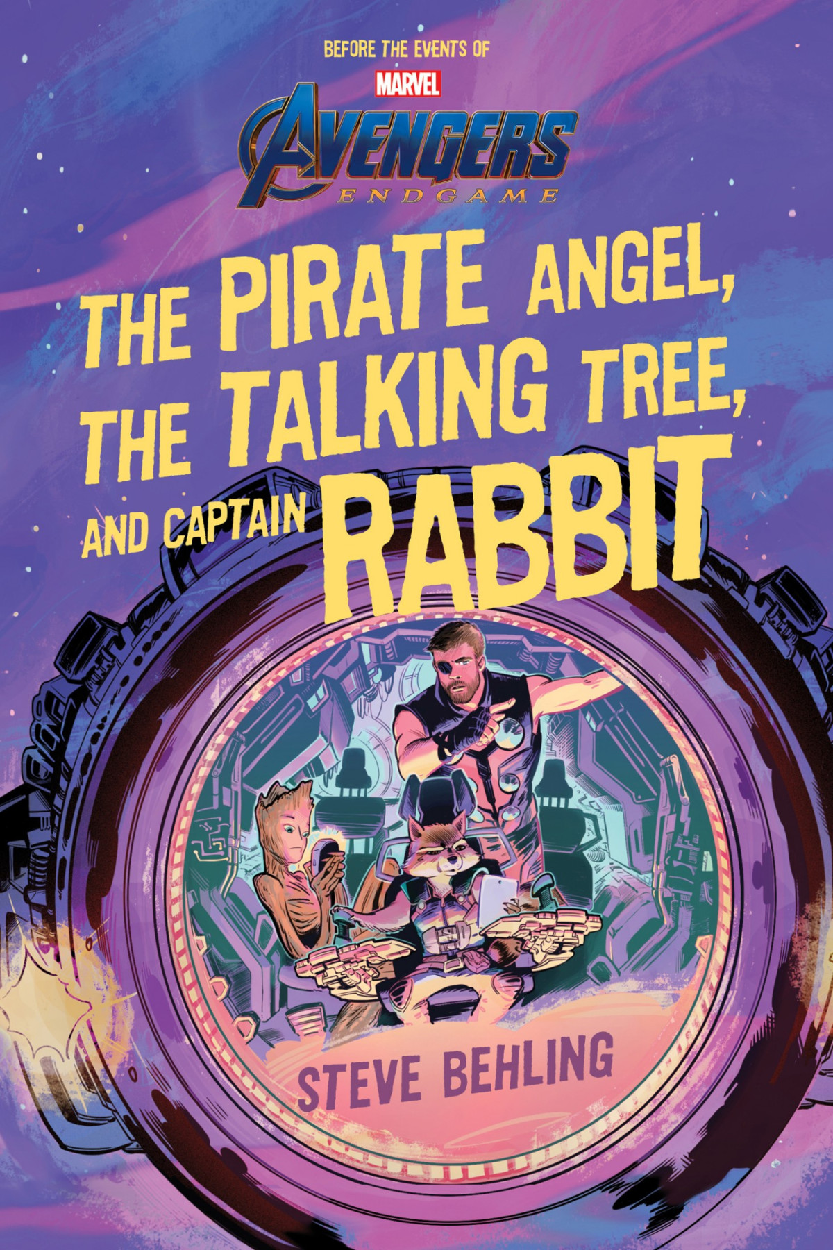 Marvels Avengers Endgame The Pirate Angel The Talking Tree And Captain Rabbit Steve Behling