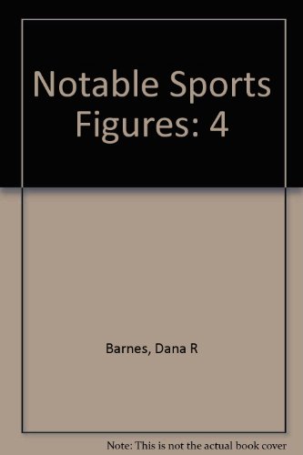 Gale Notable Sports Figures Volume 4 Dana R Barnes
