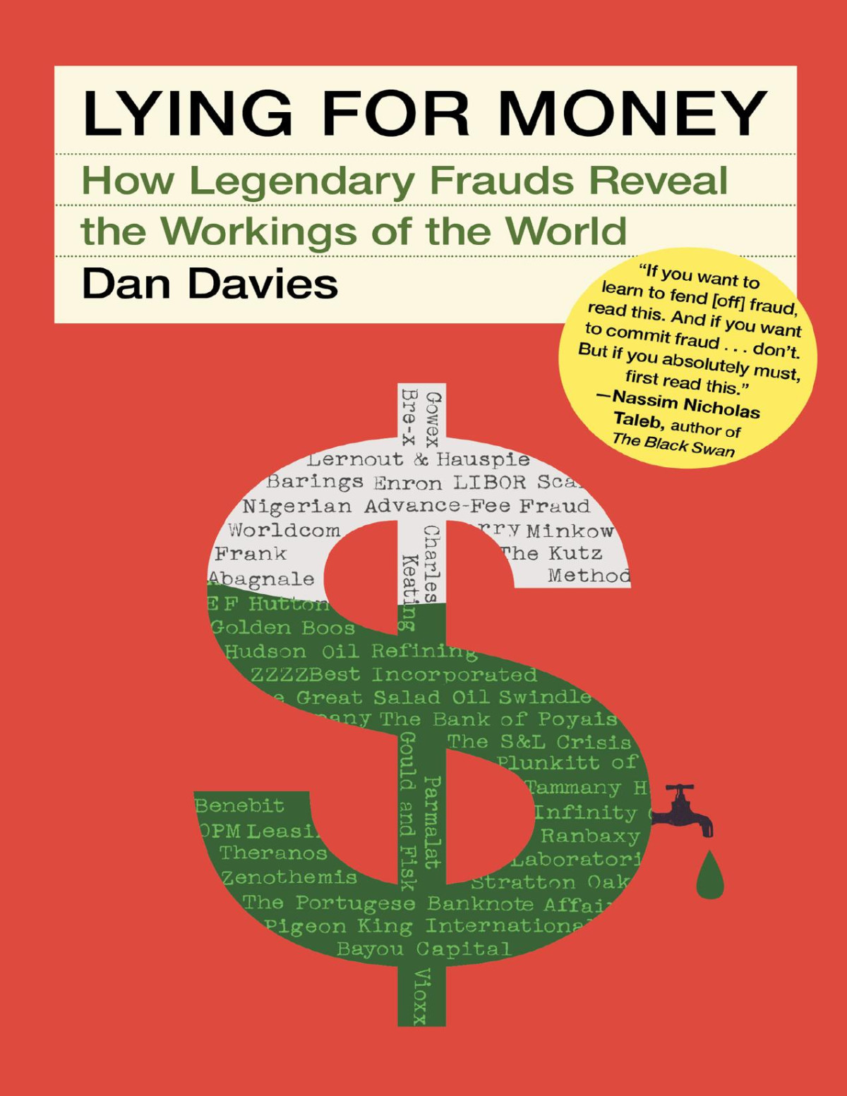 Lying For Money Dan Davies Dan Davies
