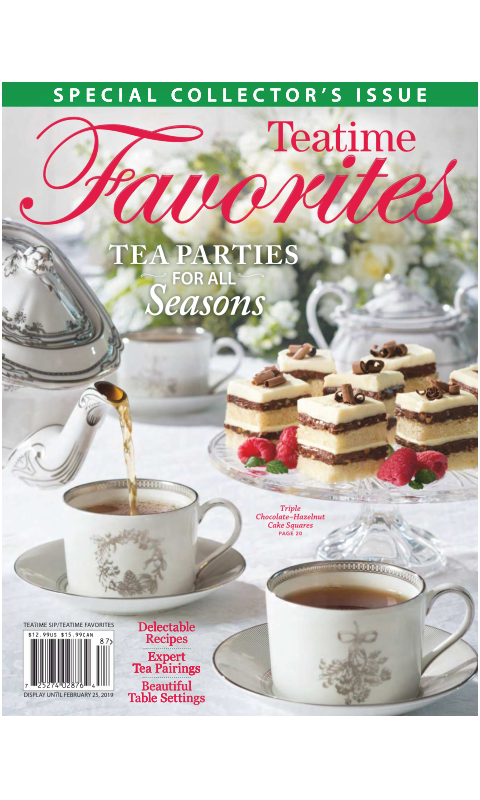Teatime Favorites Special Collectors Issue 2018 Teatime Magazine