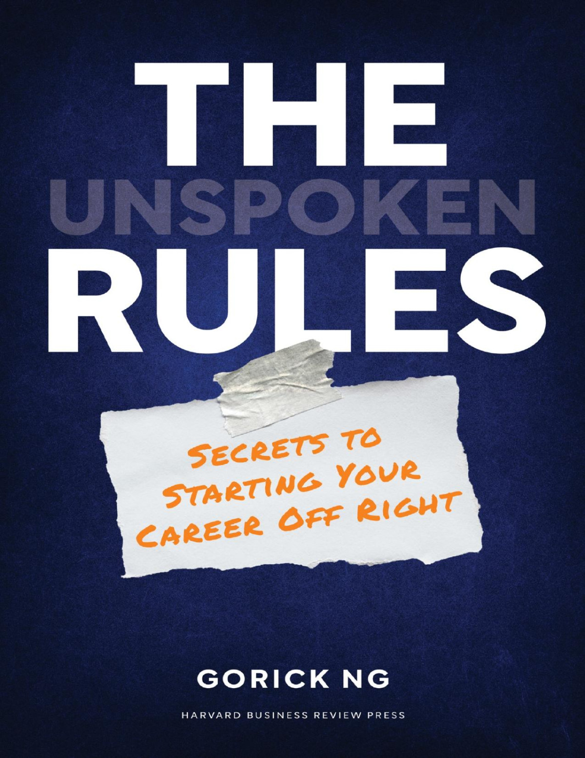 The Unspoken Rules Gorick Ng