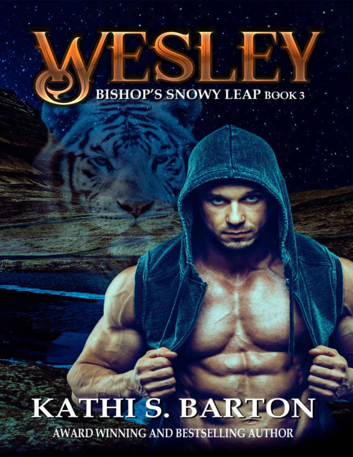 Wesley Bishops Snowy Leap Paranormal Tiger Shifter Romance Bishops Snowy Leap Book 3 Kathi S Barton Barton