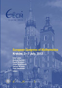European Congress Of Mathematics Krakow July 27 2012 Lataa