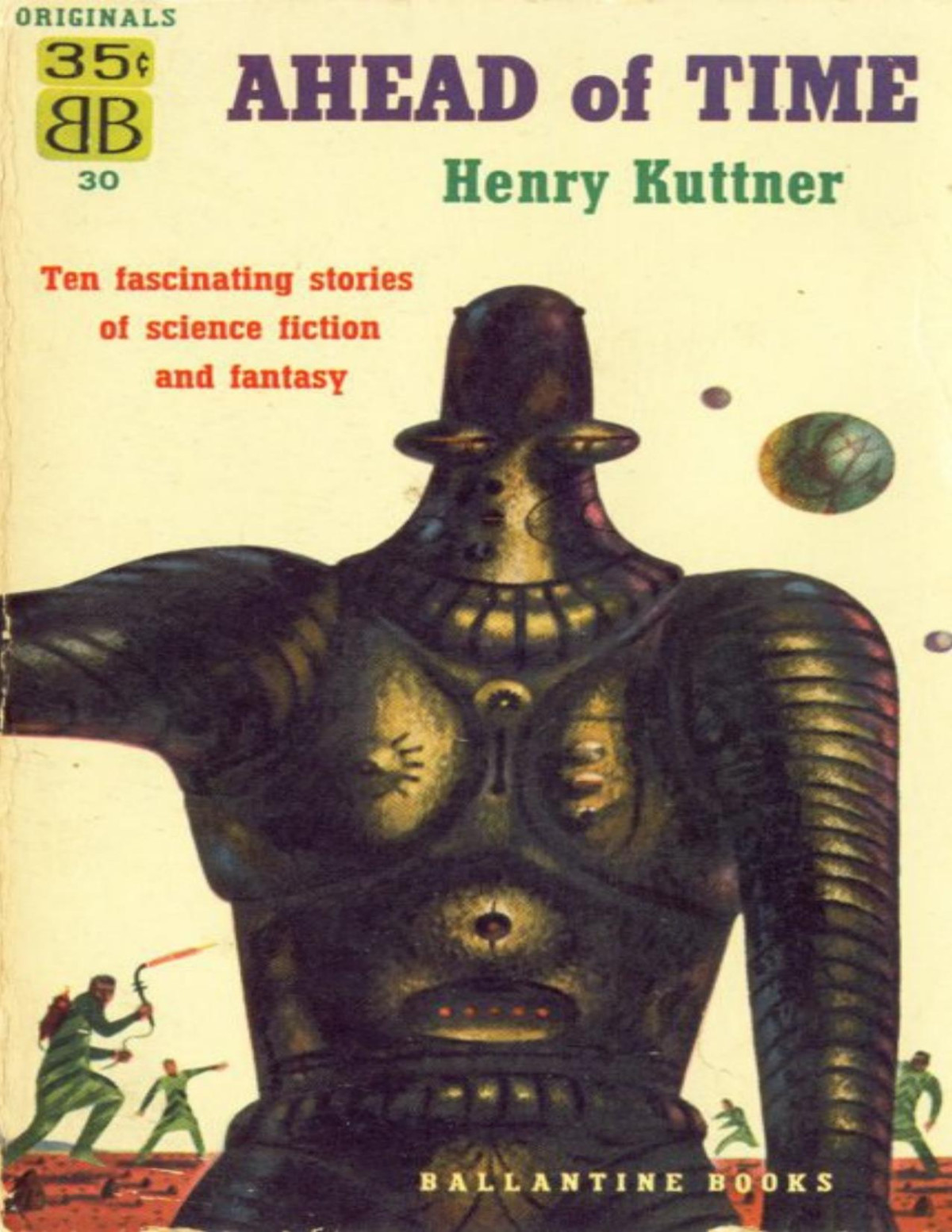 Ahead Of Time 1953 Ssc Henry Kuttner Kuttner Henry